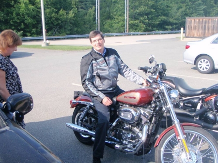Me on a Harley