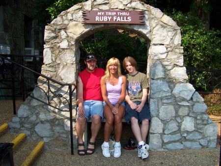 Randy Coty and I at Ruby Falls 2008