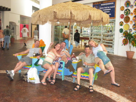 Relaxing in Cancun '08