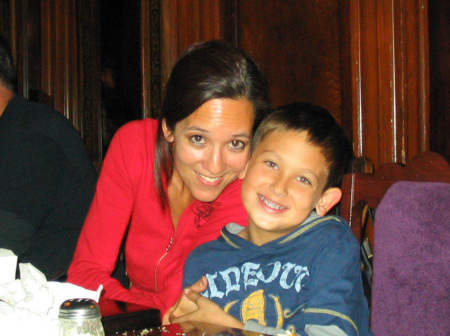 Daughter-in-Law Lynette with son Troy, 9