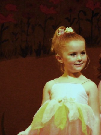 Our little ballerina-Elizabeth age 4