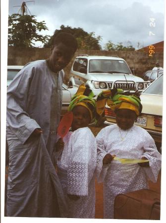 the girls enjoying themselves in nigeria