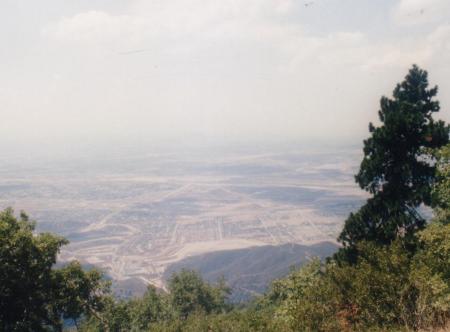 San Bernardino Valley from NWP