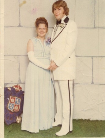 Rick and I at the Prom