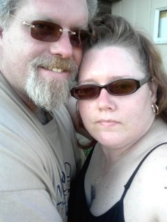 Dave and me on our 11th anniversary