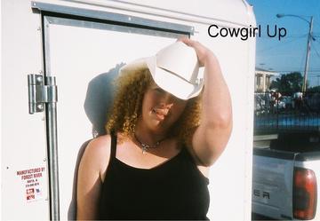 Me as a cowgirl go figure