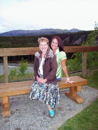Mom and I in Alaska