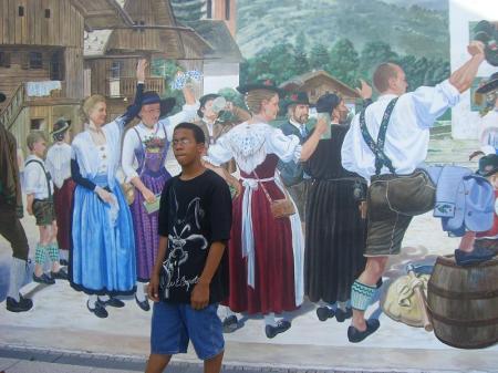 German mural