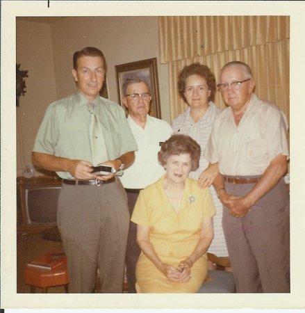 Mom's side of the family - about 1969