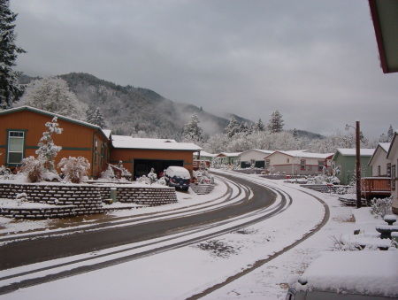 First winter in Oregon