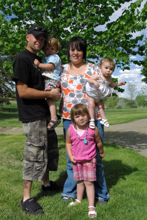 Andrew and his Family May 2008