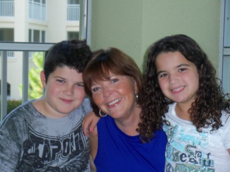 me and my grandkids 2010
