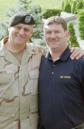 Joe and Sgt. Frank Smith