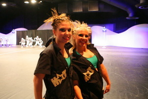 olivia n whit(her friend) at Dance Worlds 4/08