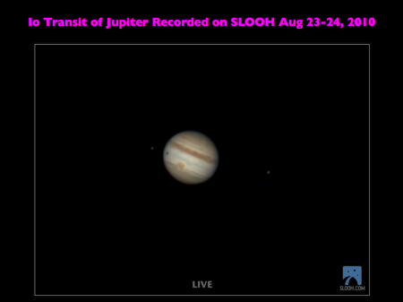 Io Transiting the Disk of Jupiter