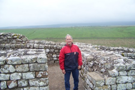Charlie Thompson at Hadrian's Wall