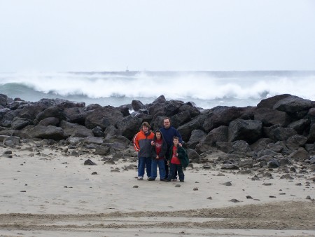Me and the Boys at the jetty, Coos Bay