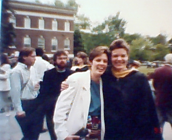 1992 Grad school graduation