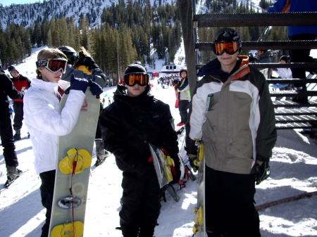 snowboarding in nevada