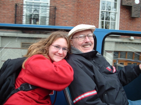 Lara and Dad in Ireland