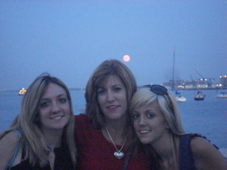 Me and the girl's at Boston Harbor