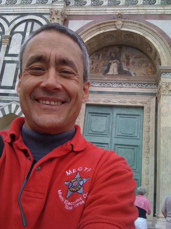 A.J. at Cathedral of Santa Maria Firenze Italy