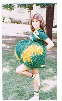 Young Jr High Cheerleader