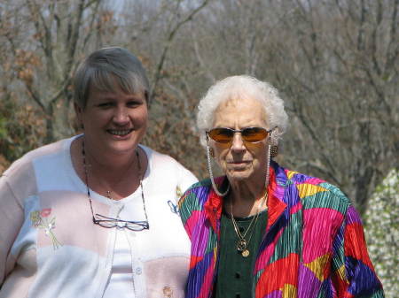 My mother AND sister Cathy Rogers