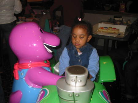 Hadassa at Chuck-E-Cheese's