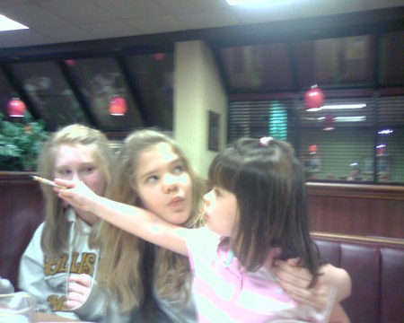 Living it up at Denny's