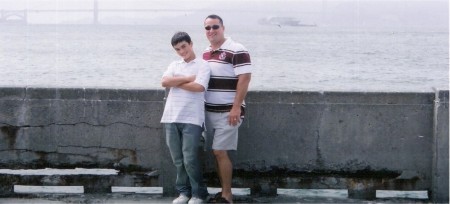 Me and My son Corbin in San Francisco Aug 2007
