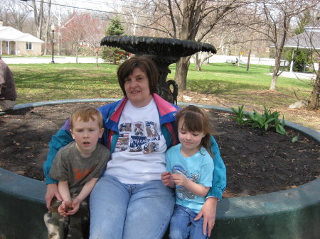 Grandma Glendia with the Grnd kids