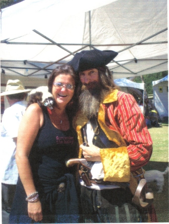 Me and a salty old pirate, Arrrr