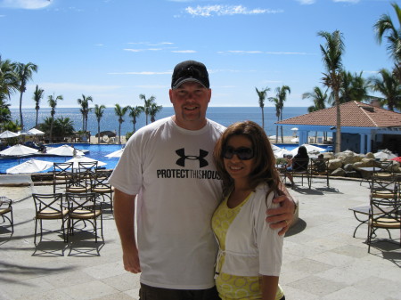 Me & the Hubby-Cabo