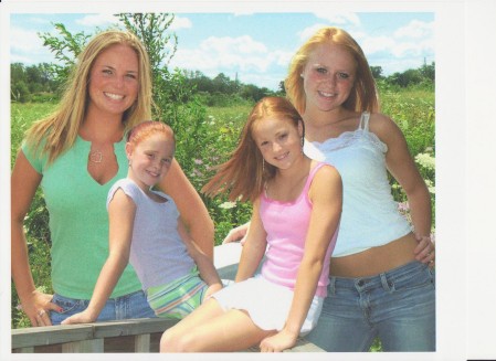 All four daughters