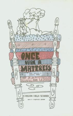 Once Upon a Mattress -- CHS 1972 -- cover