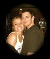 My oldest son, James, and his wife, Alex