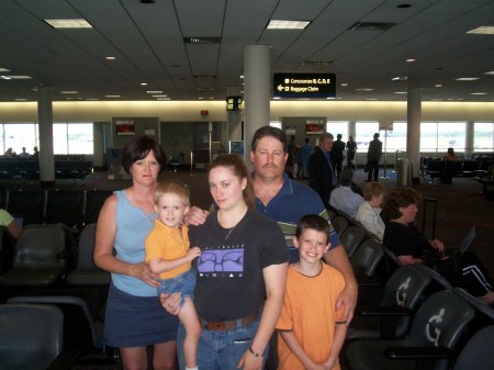 Family at Airport