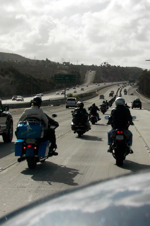 Tijuana Toy Run on 805, 2006