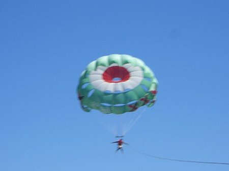 Para sailing in Cabo San Lucas