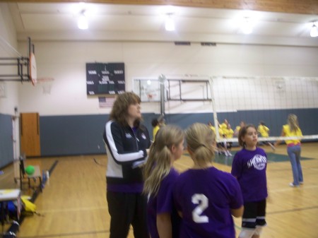 coaching volleyball