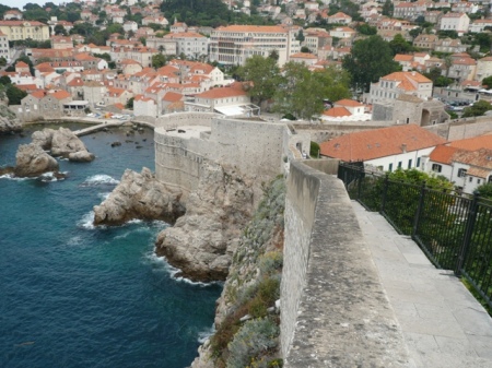 Old Town Dubrovnik Wall in Croatia