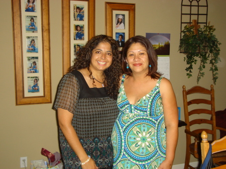 Anna friend of 14ys. and me at my shower 08