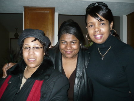 Me, and my Sis n Laws, Terri & Tasia