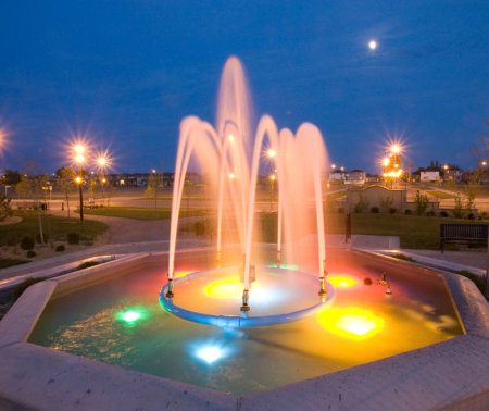 Saskatoon Canada Hampton Fountain