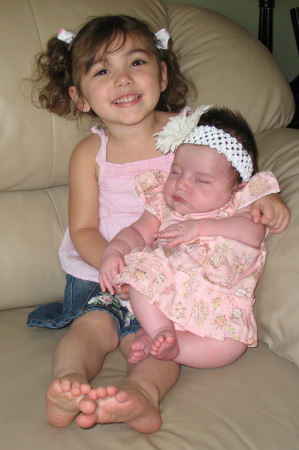 Granddaughters #1 and #2 (August 2008)