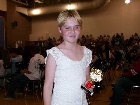 Brooke's 8th grade graduation