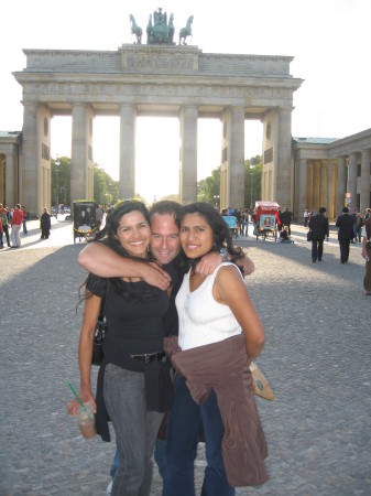 With Maria and sister Sylvia, Berlin Germany