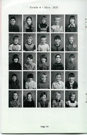 Larry Wielen's album, HUGHES YEARBOOK 1972-1973