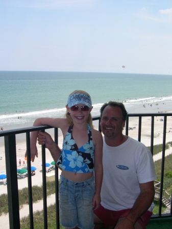 Amber and I at Myrtle Beach